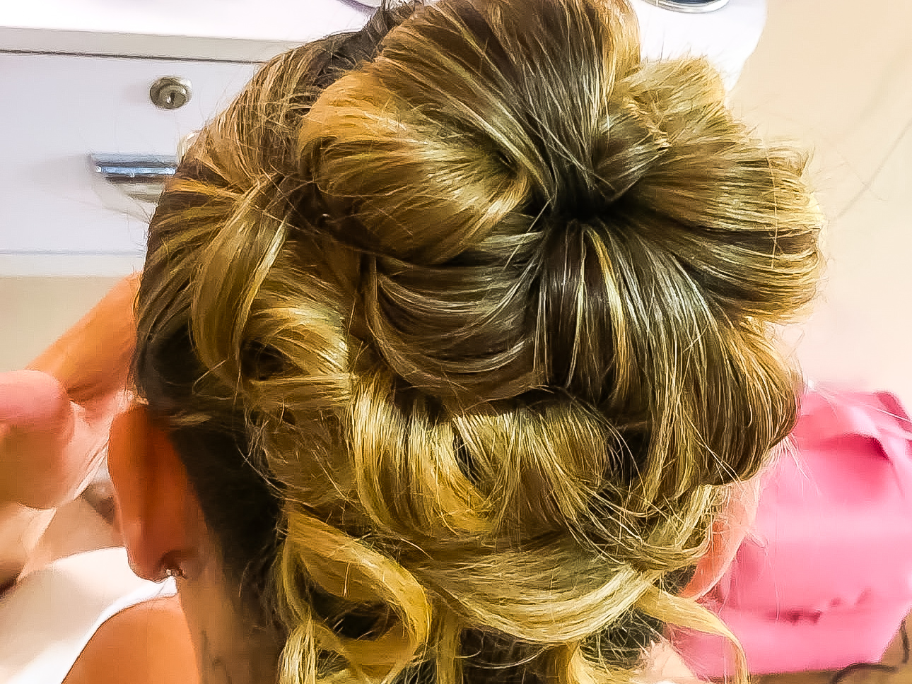 A finished blow dry
